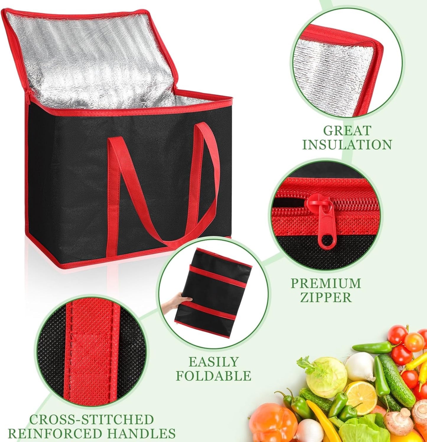 Insulated Bag for Local Delivery